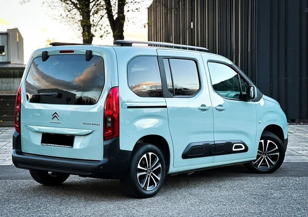 Citroen Berlingo cena 62500 przebieg: 155000, rok produkcji 2018 z Łódź małe 466